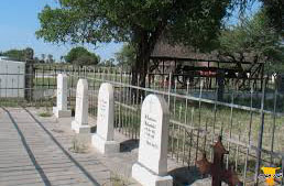 The cemetery where Dr. Rautanen is laid to rest