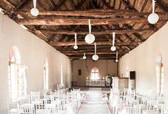 The inside of Nakambale church